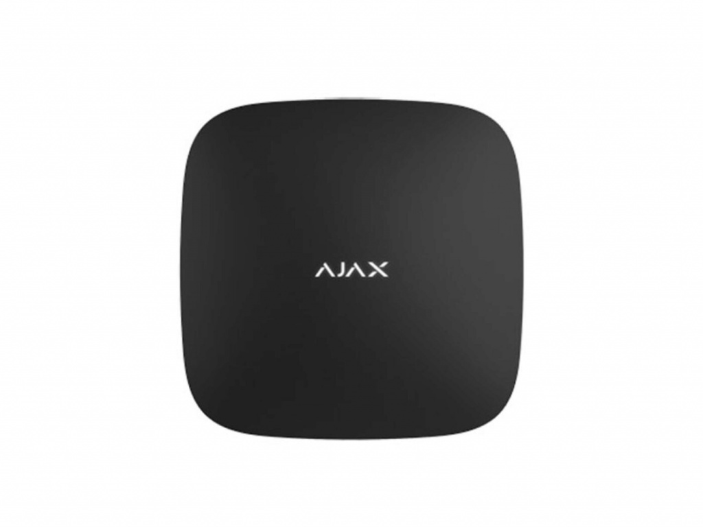 Ajax Hub (Black) (7559.01.BL1) Интеллектуальная централь - 2 канала связи (GSM+Ethernet)