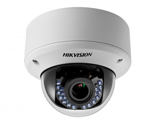 HikVision DS - 2CE56D1T - VPIR3 2Мп уличная купольная HD - TVI камера с ИК - подсветкой до 40м2Мп CMOS