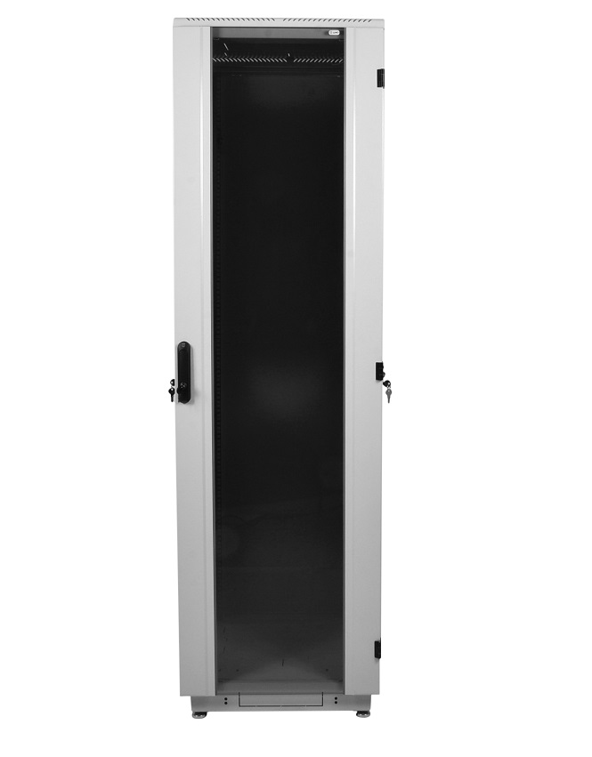 ЦМО ШТК-М-47.6.6-1ААА Шкаф телекоммуникационный напольный 47U (600х600) дверь стекло