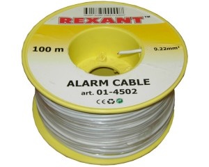 Eletec ES-02-022 кабель слаботочный, 2х0.22мм, 100м