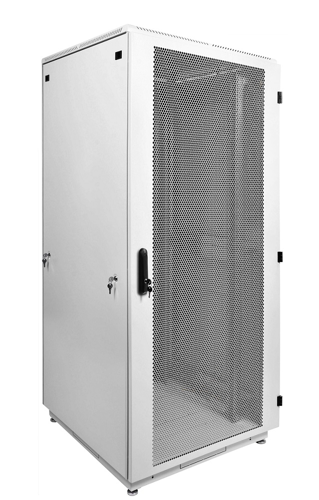 ЦМО ШТК-М-42.6.6-4ААА Шкаф телекоммуникационный напольный 42U (600х600) дверь перфорированная