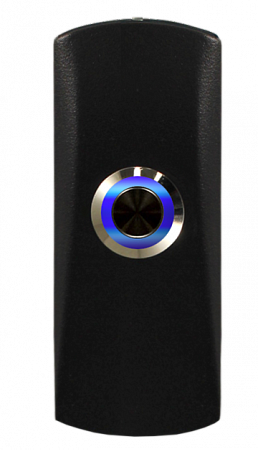 Tantos TS-CLICK light (черный) Кнопка выхода накладная, металлическая, с подсветкой.