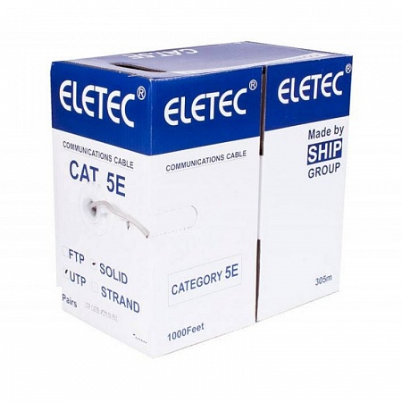 Eletec 5E 25x2xAWG24 кабель FTP 305м, медь
