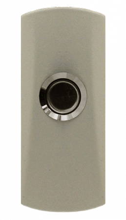 Tantos TS-CLICK (белый) Кнопка выхода накладная, металлическая, до 36В, 3А, без подсветки.