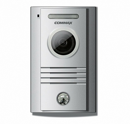 Commax DRC-40KHD Цветная вызывная панель 4-х проводная, цветная, AHD 1.3MP, встроенная подсветка, угол обзора по горизонтали 75 по вертикали 55 гр., ручное регулирование камеры по вертикали, рабочая температура от -40 до +40С, размеры 96х155х32.